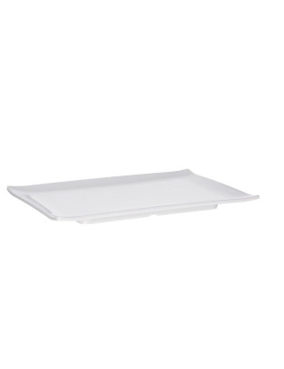 BANDEJA LACOR 62792 CLASSIC BRANCO RET. 28X19CM  MELAMINA