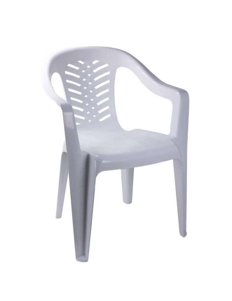 CADEIRA CD 2566 SILLA 75X57X55CM BRANCA PLST