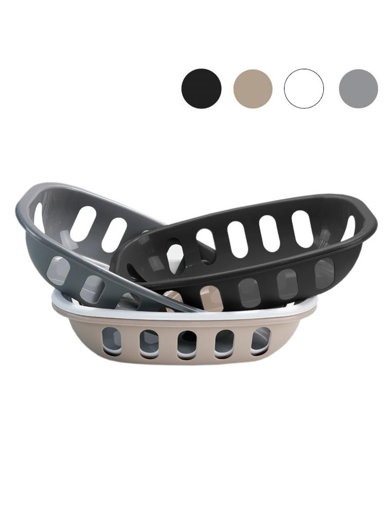 CESTO PAO CD 1417 BECLASSIC 33X19,5X8CM PLST SORTIDO