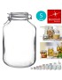 FRASCO BORMIOLI FIDO 5L TAMPA PRESSAO VIDRO
