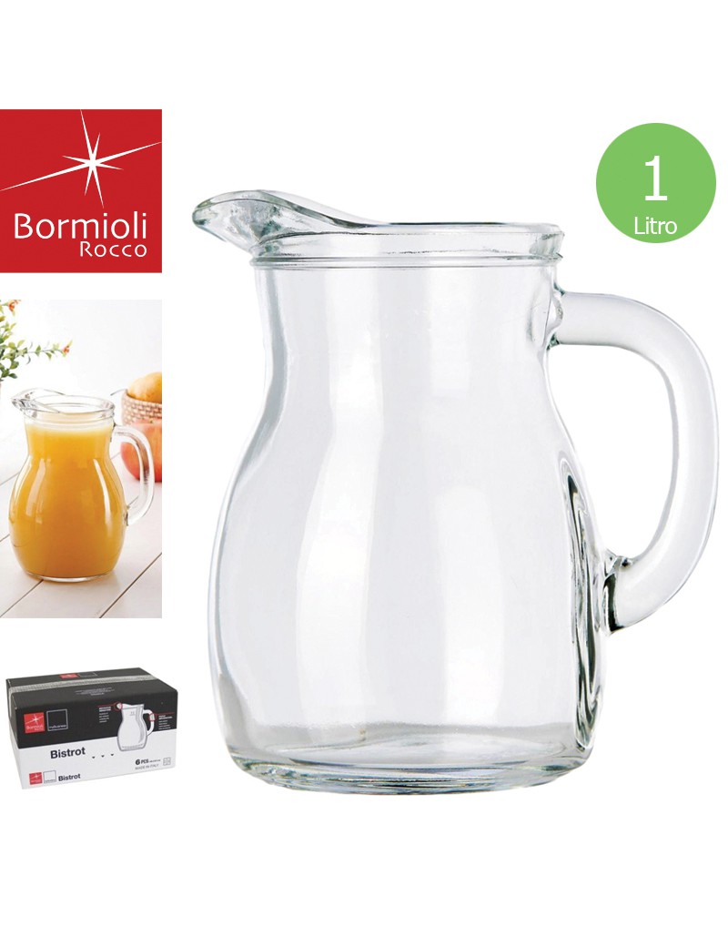 JARRO BORMIOLI BISTROT 1L VIDRO