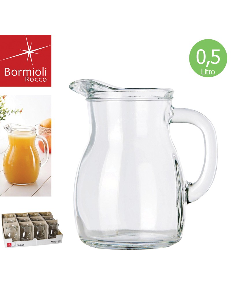 JARRO BORMIOLI BISTROT 0,5L VIDRO