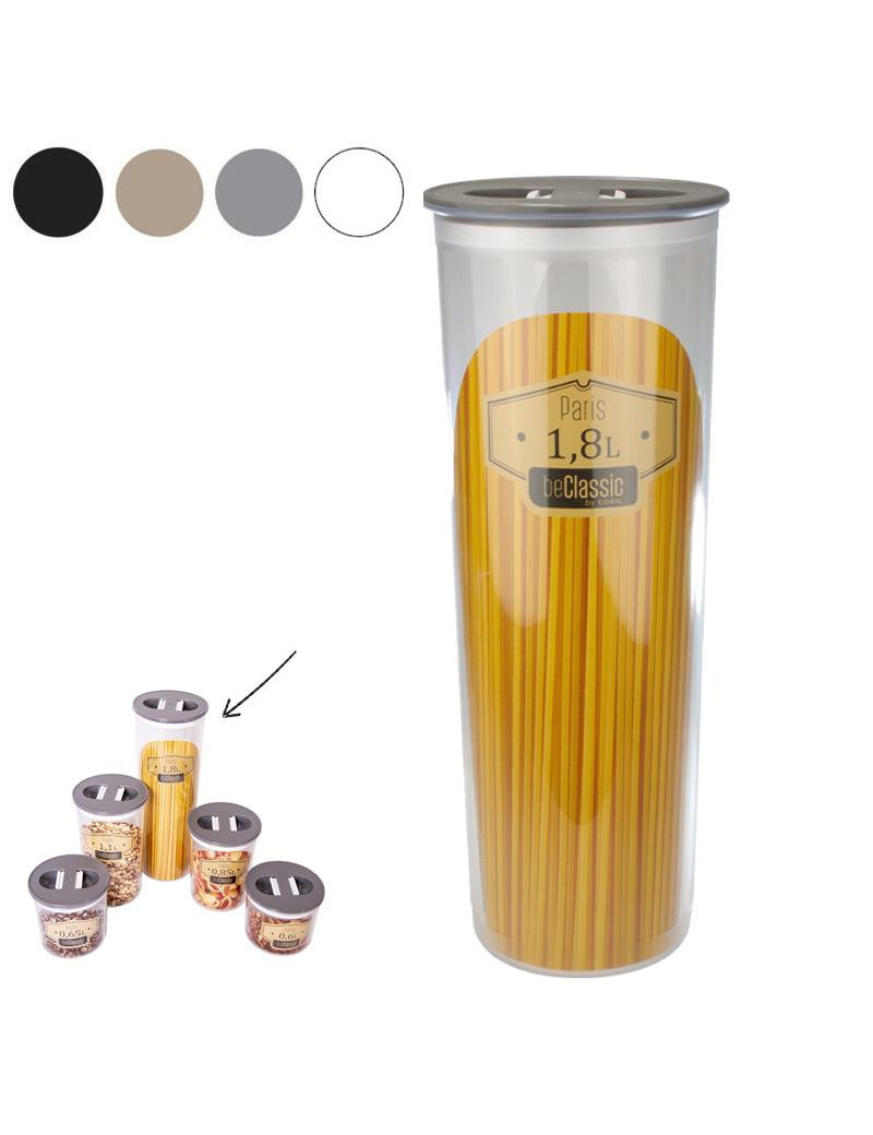 CAIXA HERMETICA CD 2333 SP BECLASSIC 1,8L Ø10,8X29CM PLST