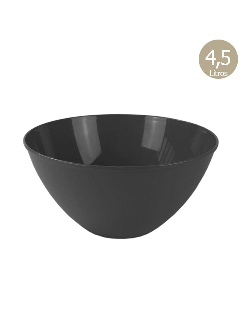 SALADEIRA CD 2325 BECLASSIC PRETO 4,5L 27,5CM PLST