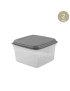 CAIXA HERMETICA CD 2439 BECLASSIC CINZA QUAD. 2L PLST