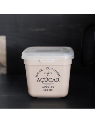 AÇUCAREIRO CD 2488 BECLASSIC BEGE 11X12X10CM PLST