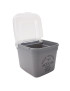 AÇUCAREIRO CD 2488 BECLASSIC CINZA 11X12X10CM PLST