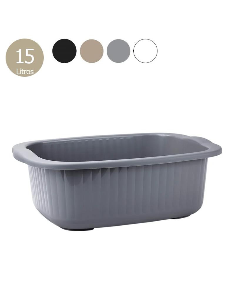 BACIA CD 2548 BECLASSIC BAC 15L 46,5X35X15,5CM PLST