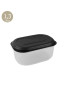 CAIXA HERMETICA CD 2550 BECLASSIC PRETO OVAL 1,3L PLST