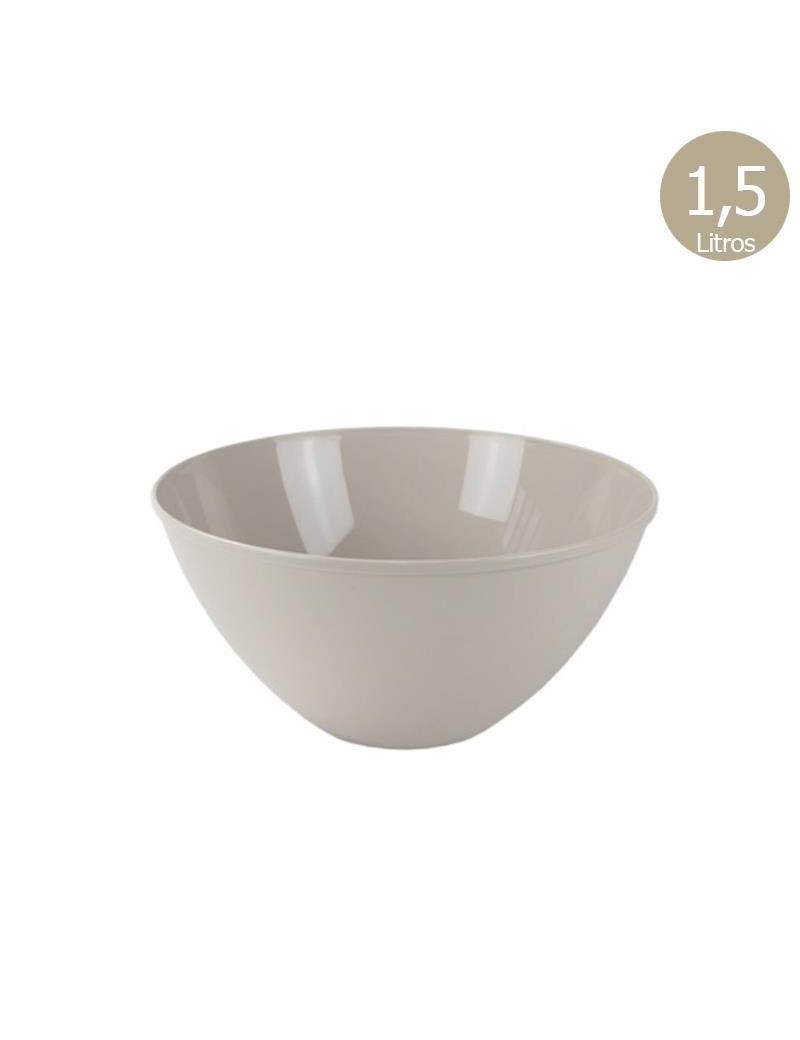 SALADEIRA CD 2591 BECLASSIC BEGE 1,5L 20CM PLST