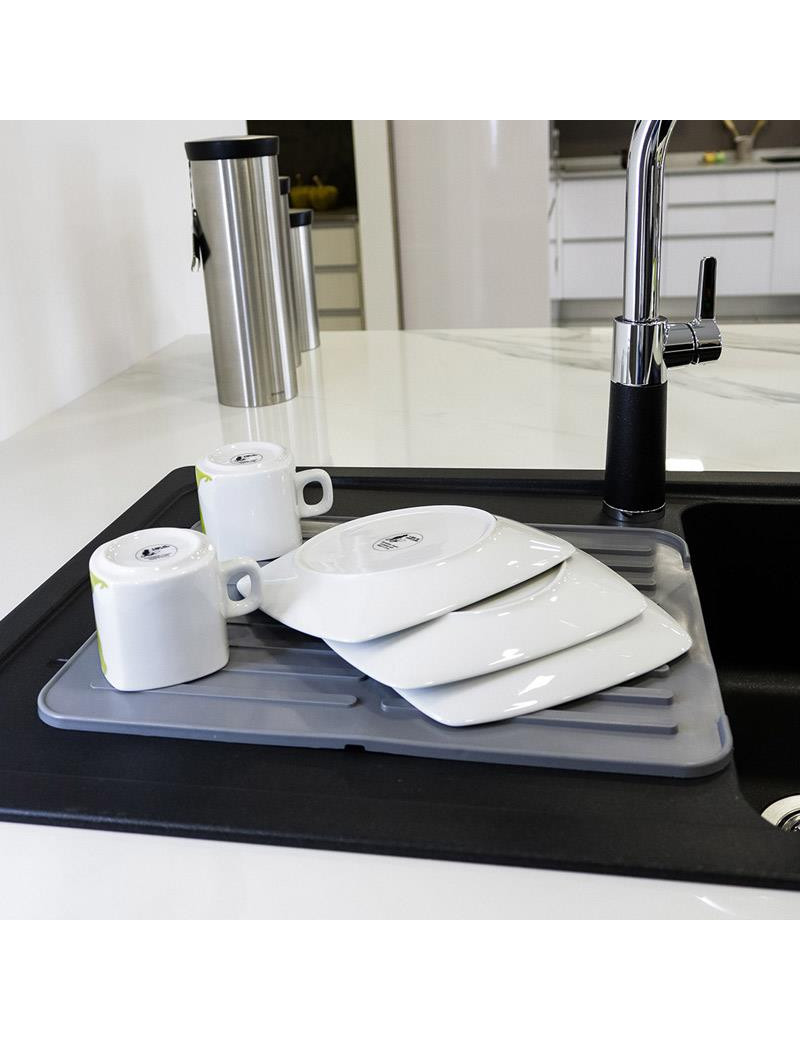 TAPETE ESCORREDOR LOUÇA CD 2779 BECLAS CINZA HORIZ 45X30CM