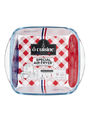 ASSADEIRA QUAD OCUISINE AIRFRYER 20X17X6CM 1L VIDRO