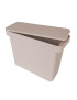 CAIXA ARRUMAÇAO CD 3063 BECLAS DECO BEGE 8L 14X34X24,5CM