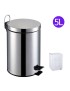 BALDE LIXO G 73269098 5L INOX