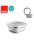 CAIXA HERMETICA IBILI 669203 KEEPKLIN QUAD. 0,3L INOX/PLST