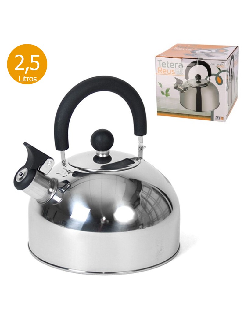 CHALEIRA 552530 REUS 2,5L INOX INDUÇAO
