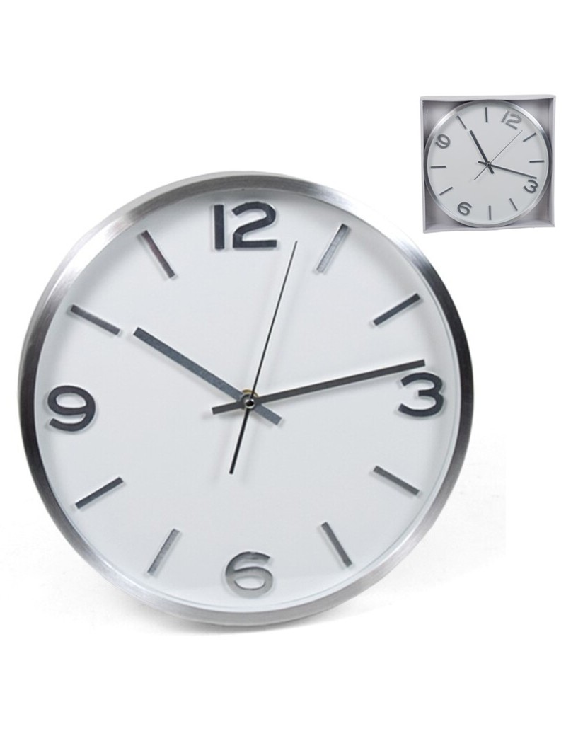 RELOGIO 630108 MIRTO 3D PAREDE 25CM