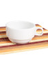 CHAVENA ALMOÇADEIRA COMUM 28CL 10,5X5,5CM EMP. BRANCA PORCE