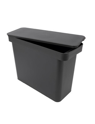 CAIXA ARRUMAÇAO CD 3063 BECLAS DECO PRETO 8L 14X34X24,5CM