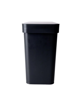 CAIXA ARRUMAÇAO CD 3063 BECLAS DECO PRETO 8L 14X34X24,5CM