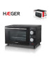 FORNO ELETRICO HAEGER NEW KIKO OV-10B.037A 10L PRETO 800W