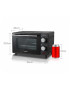 FORNO ELETRICO HAEGER NEW KIKO OV-10B.037A 10L PRETO 800W