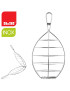 GRELHA CHURRASCO IBILI 770200 P/RODOVALHO INOX XL 42X30CM