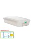 CAIXA HERMETICA DENOX 12430 GASTRONORM 1/3 X65MM TRANSPARENT