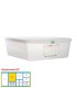 CAIXA HERMETICA DENOX 12500 GASTRONORM 2/3 X100MM TRANSP