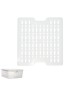 GRELHA P/CAIXA HERMETICA DENOX 12514 GASTRONORM 2/3 BRANC