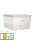 CAIXA HERMETICA DENOX 12520 GASTRONORM 2/3 X200MM TRANSP