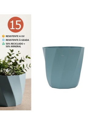 VASO CD 3674 LOTUS AZUL...