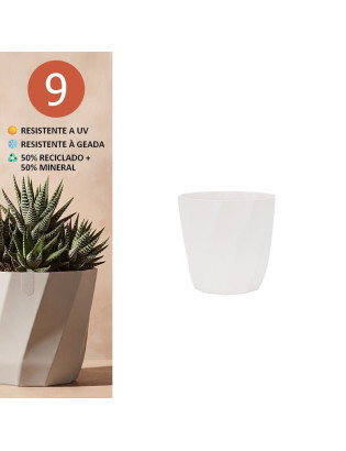VASO CD 3675 LOTUS BRANCO...