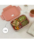 PORTA ALIMENTOS HERMET. CD 3585 BALANCE 3 DIV. 23X17CM PLST