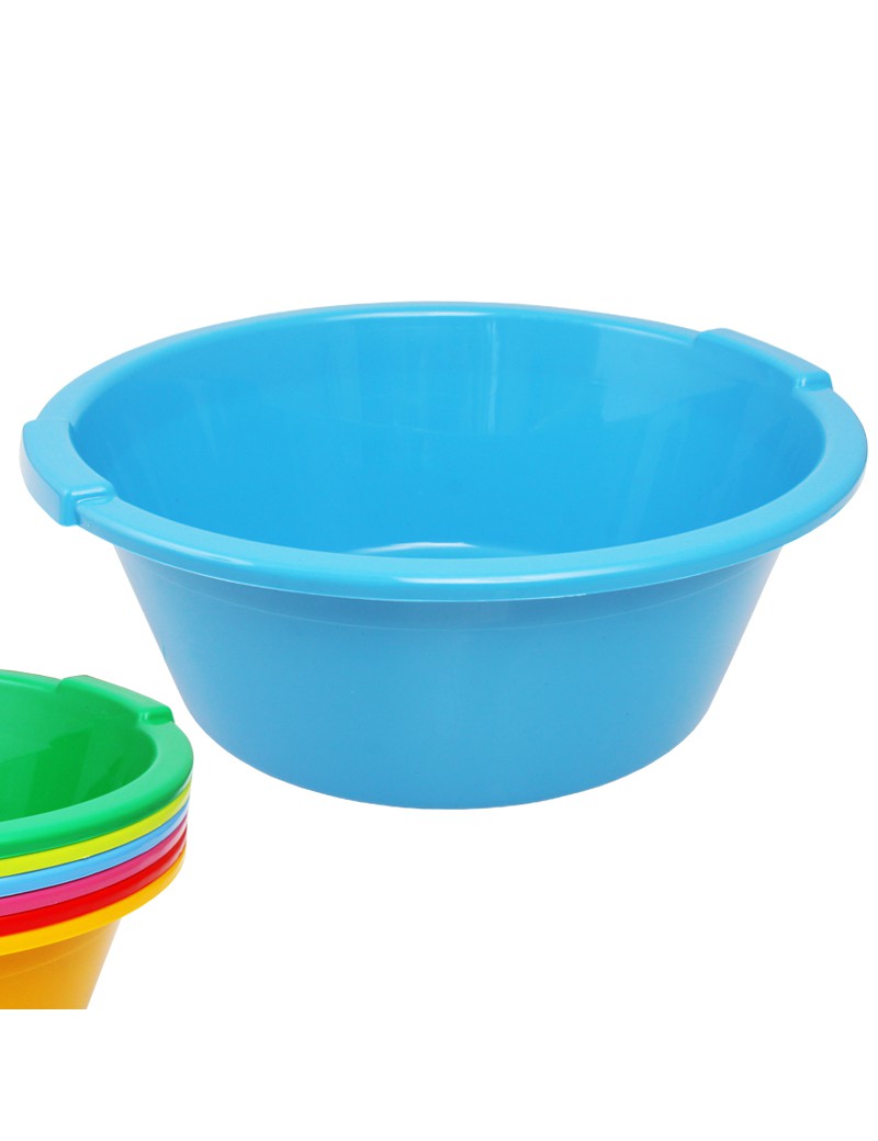 BACIA PL Nº4 16L 44X18CM CORES SORTIDAS PLST