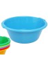 BACIA PL Nº4 16L 44X18CM CORES SORTIDAS PLST