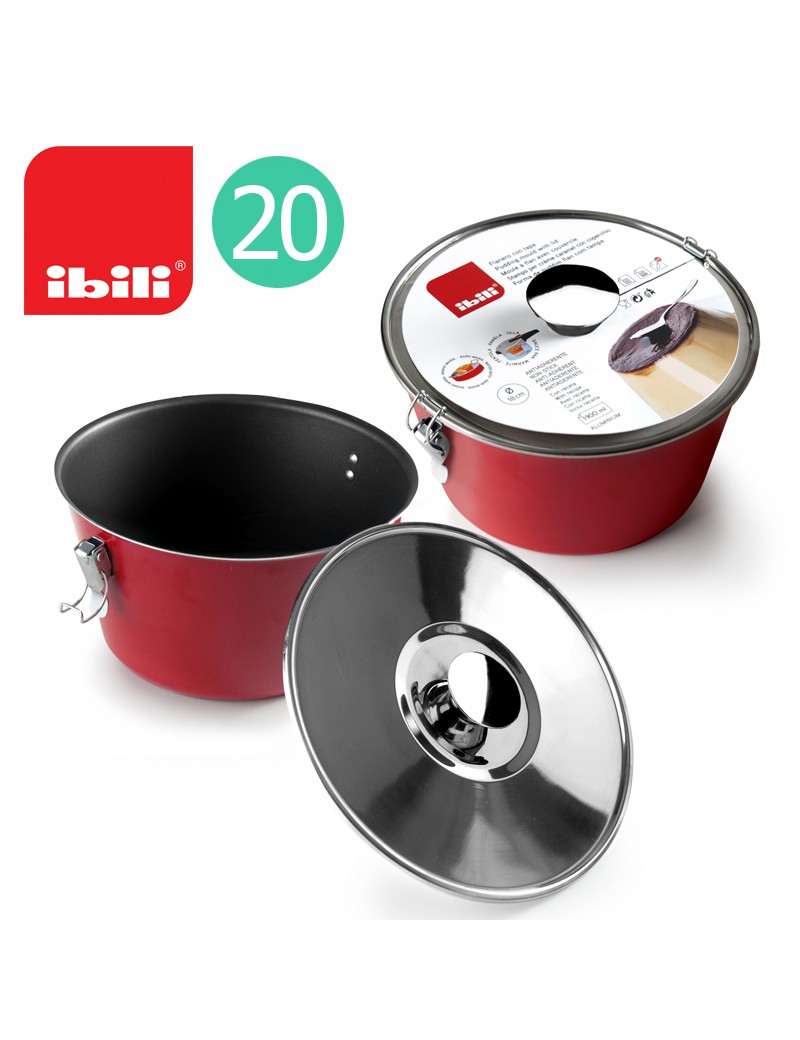 FORMA PUDIM IBILI 356020 VENUS Ø20X11,4CM ANTIAD/INOX 18/10