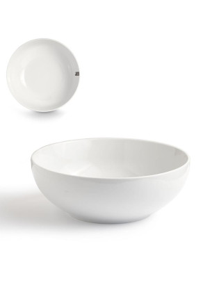 SALADEIRA 83704 REDONDA BRANCA Ø26CM PORCELANA