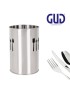 PORTA TALHERES GUD HARDY REDONDO 10X13CM INOX