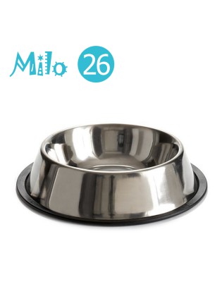 COMEDOURO MILO 26CM INOX