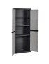 CONJ.2 ARMARIO 303 (300+302) BIOS MIDI PRETO/TORT. 85/165CM