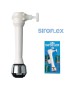 REGULADOR AGUA 2790/S C/ABRAÇADEIRA CROM/PRETO 15CM BLISTER