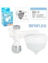 PURIFICADOR AGUA 2650/1S UNIVERSAL 3-A CROMADO/BRANCO