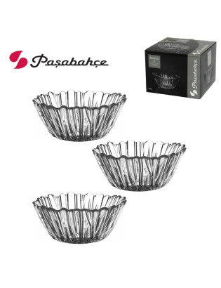 TAÇA PASABAHCE 10601 AURORA CONJ.3 14CM VIDRO