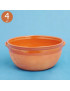 CAÇOILA CA4 BARRO Nº4  Ø26X13CM