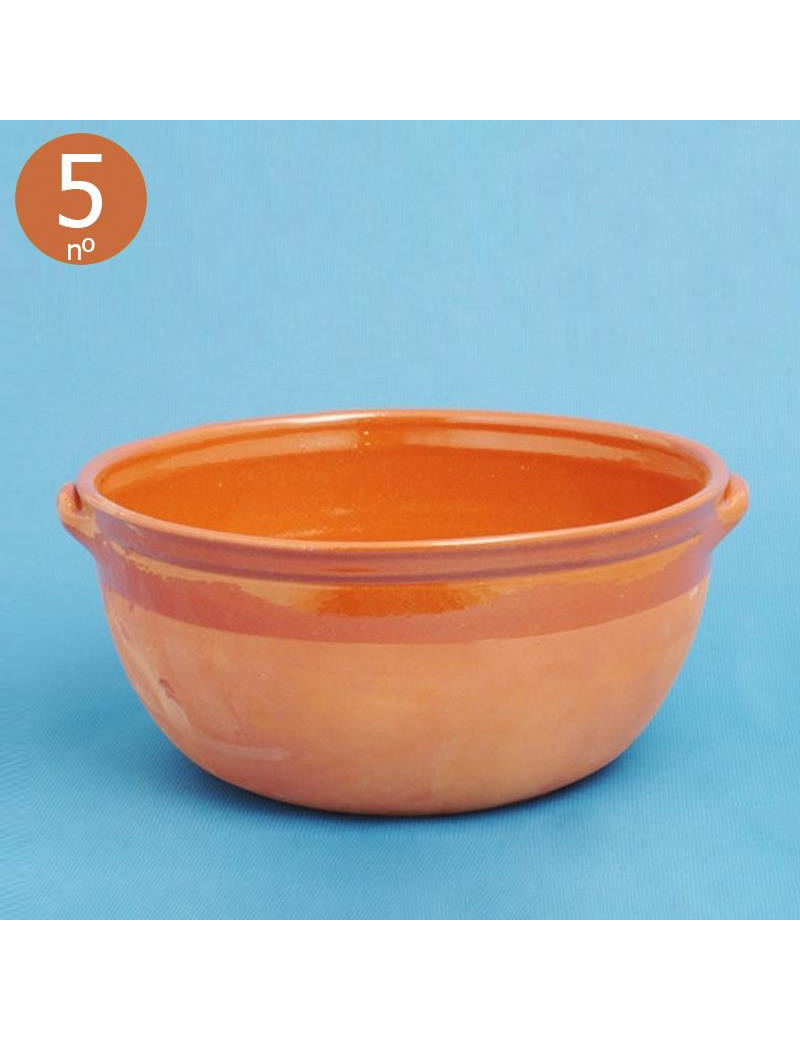 CAÇOILA CA5 BARRO Nº5 Ø30X14CM