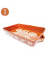 ASSADEIRA BARRO REGIONAL RETANGULAR Nº1 28X20,5CM