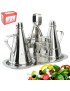 GALHETEIRO INOX ALMOTOLIAS BICO FINO 4PEÇAS
