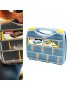 ORGANIZADOR TITANIUM 80038 PRETO 38X31X6CM PLST