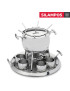 FONDUE SL YUMI COMPLETO Ø18CM 6 TAÇAS INOX18/10